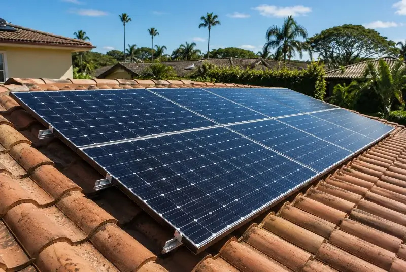 Installation de panneaux solaires à Saint-Cézert